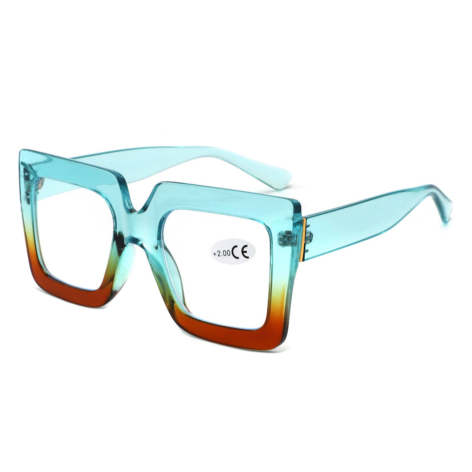 Oversized Chunky Square Bold Reading Glasses